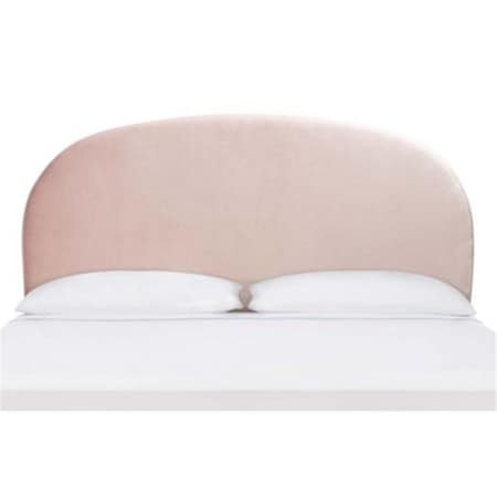 Safavieh Saraya Curved Headboard, Pale Pink HBD6401A-K